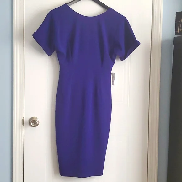electric blue colour dress Tina Holly Couture T0520 Electric Blue Strapless Ballgown Formal Dress Blue / 6 AUS